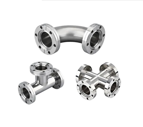 ISO/CF elbow, tee and cross fittings