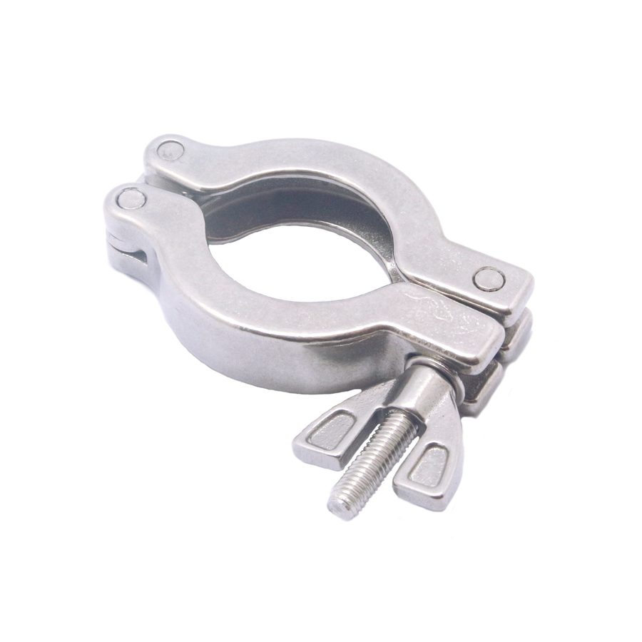 KF25 swing clamp, closed with wing nut