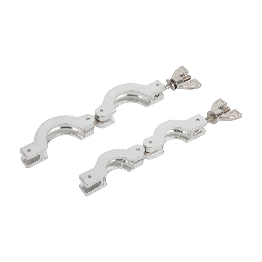 KF swing clamp pair, open position